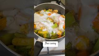 Thai curry recipe  london e bose thai curry r moja nilam valoi laglo londonvlogger youtubeshorts [upl. by Assilanna]