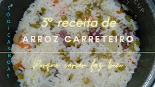 Arroz Carreteiro  Panela a vapor 🍛🥘🍲🍽 [upl. by Talya]