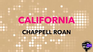 Chappell Roan  California AltoLower Key Lowered 2Semitones  Karaoke Version [upl. by Yroffej]