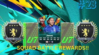 SQUAD BATTLE REWARDS  INSANE EVO FC25 ROAD TO GLORY 23 [upl. by Giuseppe]