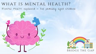 What is Mental Health  Mental Health Explained for Children aged 5  Online Lesson Available [upl. by Ettenauq]