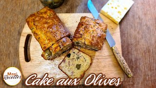 Cake aux Olives Jambon Fromage  Recette Facile et Rapide [upl. by Clercq912]