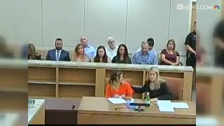 I am ashamed of my actions Brittany Zamora gives statement before sentencing [upl. by Aicargatla]