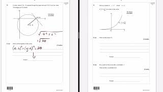 Further Maths GCSE FM AQA Level 2 Nov 2021 Paper 1 nonCalc Walkthrough [upl. by Krell71]