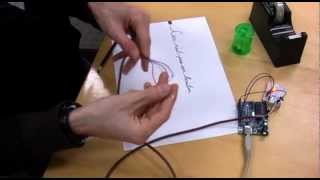 Make a Touch Sensor with a Pencil Drawing [upl. by Ylrak]