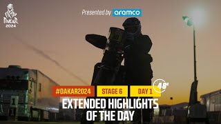 Extended highlights of Stage 6 presented by Aramco  Dakar2024 [upl. by Nyram]