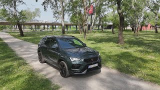 Cupra Ateca 15 TSI 150 ks DSG Boost test [upl. by Ahseikram]