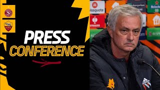 🟨🟥 LIVE  La conferenza stampa di José Mourinho e Diego Llorente alla vigilia di ServetteRoma [upl. by Farland448]