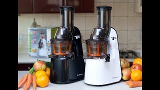 BERLINGER MAX350W PROFESIONALNA WYCISKARKA SOKOWIRÓWKA SLOW JUICER WOLNO OBROTOWA [upl. by Aig767]