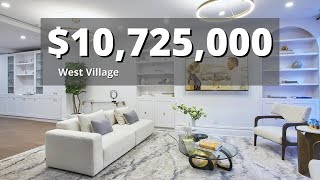 Inside a 10725M West Village NYC Townhouse  Brand New Renovation 19’ Wide [upl. by Gulick]