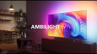 AMBILIGHT TV Uma nova e exclusiva categoria de televisores PHILIPS [upl. by Teresina]