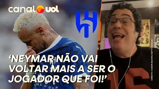 CASAGRANDE DETONA NEYMAR RECUPERAÇÃO DO JOELHO É COMO CUIDAR DE UM BEBÊ COISA QUE ELE NÃO FEZ [upl. by Asilehc]