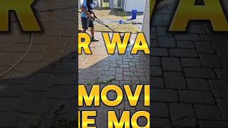 Paver patio repair amp Clean Grove City OH pressurewashing powerwashing [upl. by Veleda608]