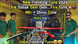 Rocky Star Band 》Chik Dabak Dam DamNew Tune 2024《 Mtr  Shivu Tune 》Trending Tune [upl. by Aietal]