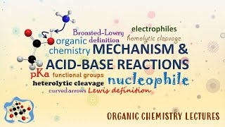 Mechanism amp AcidBase Reactions │ Nature of Organic Reactions │ Organic Chemistry [upl. by Nolahp]