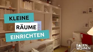 Living Kleine Räume einrichten – Mit diesen Tipps klappt es [upl. by Macintosh]