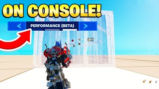 How To Get PERFORMANCE MODE On Console PS4PS5XBOX Fortnite Chapter 5 [upl. by Vokay]