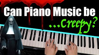 How to play creepy scary horror music on Piano [upl. by Jehu]