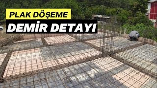 PLAK DÖŞEMEKİRİŞLİ DÖŞEME DONATI DETAYI [upl. by Suzetta]