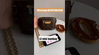 LV Mini Bumbag in Monogram Canvas lvbag lvloverlvbumbagmonogram monogramlogodesign bumbag [upl. by Conger384]