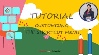 TUTORIAL CUSTOMIZING THE SHORTCUT MENU DALAM MYVIEWBOARD [upl. by Season]