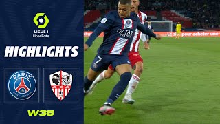 PARIS SAINTGERMAIN  AC AJACCIO 5  0  Highlights  PSG  ACA  20222023 [upl. by Idnym]