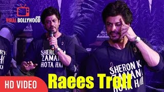 Raees Best Troll To Media Reporter  Shahrukh Khan As MLA  Raess As MLA [upl. by Izaak]