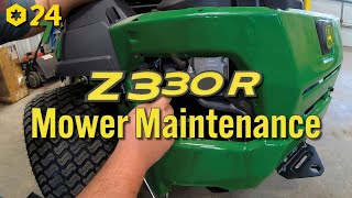 How to Install Home Maintenance Kit on Z330R Zero Turn Mower [upl. by Robinia]