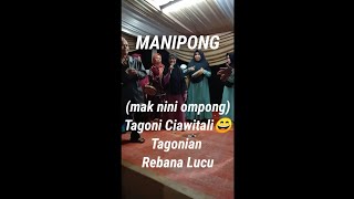 TAGONIAN LUCU REBANA KLASIK MANIPONG mak nini ompongKp Cileungis Ciawitali Shorts [upl. by Lebatsirhc]