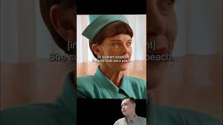 Nurse Ratcheds chilling warning S1 E4 Ratched Netflix S1E4 greenscreen ytsubscribers [upl. by Anirehtac406]