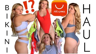 10 BIKINI HAUL ALIEXPRESS 2019  did not expect this [upl. by Airbmak]