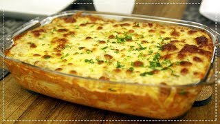 MACARRÃO DE FORNO SUPER CREMOSO DoeÓrgãos [upl. by Windzer]