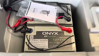 Onyx DX20 Floor Scrubber Battery Compartment Overview and Where to Plug in Your Offboard Charger [upl. by Yoj338]