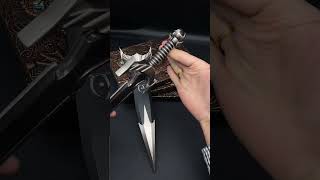 Metal Mehrunes Dagon Razor Skyrim Dagger [upl. by Llertnad]