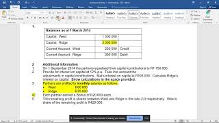 Grade 11 Accounting Appropriation Account [upl. by Silvain694]