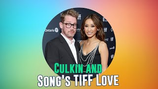 Brenda Song and Macaulay Culkins Adorable Date Night at TIFF 2024 [upl. by Neerol]