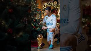 Merry Christmas Cristiano cristianoronaldo christmas santaclaus messi comedy enjoy gift [upl. by Coben23]