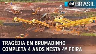 Tragédia em Brumadinho completa 4 anos nesta 4ª feira  SBT Brasil 240123 [upl. by Rosmunda]