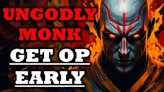 How To Be An Ungodly Overpowered Monk EARLY In Baldurs Gate 3  Ultimate Monk Starters Guide [upl. by Montague]