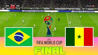 BRAZIL vs SENEGAL  Final FIFA World Cup 2026  Full Match All Goals  Football Match [upl. by Solim]