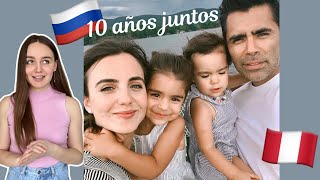 Mujer rusa de su vida con esposo peruano y su familia internacional Entrevista con OlgaRojasNYC [upl. by Cordalia245]