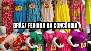 BRÁS FEIRINHA DA CONCÓRDIA A FONTE DAS ROUPAS BATATAS [upl. by Noletta]