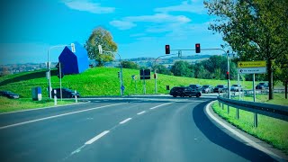 Drive from Horgenzell to Ravensburg26 October 2024 [upl. by Erlond]