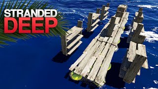 CRAZY RAFT BUILDING GLITCH Stranded Deep S4 Episode 34 [upl. by Ruprecht]