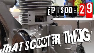 TST Ep 29  P200e Full Build Part 4 Pinasco 225cc quotVTR Slavequot Direct final assembly [upl. by Bergerac]