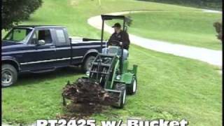 Power Trac PT2425 with bucket [upl. by Whiney]