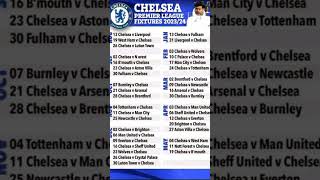 Chelsea fixtures for 20232024 [upl. by Ahsin]