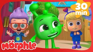 Orphle and Winston Cant Get Along  Morphle vs Orphles Cartoons  Fun Kids Compilation [upl. by Erek]