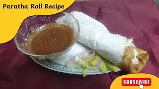 Chicken mayo chatni Paratha Roll  Tip Top Flavors [upl. by Nico]