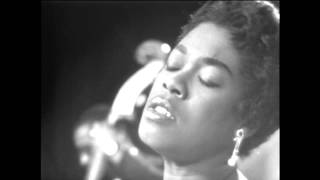 Sarah Vaughan  Somewhere Over The Rainbow Live from Holland 1958 [upl. by Reham]